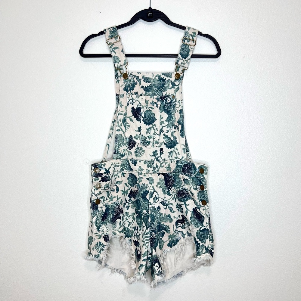 Anthropologie Pilcro boho printed overalls
